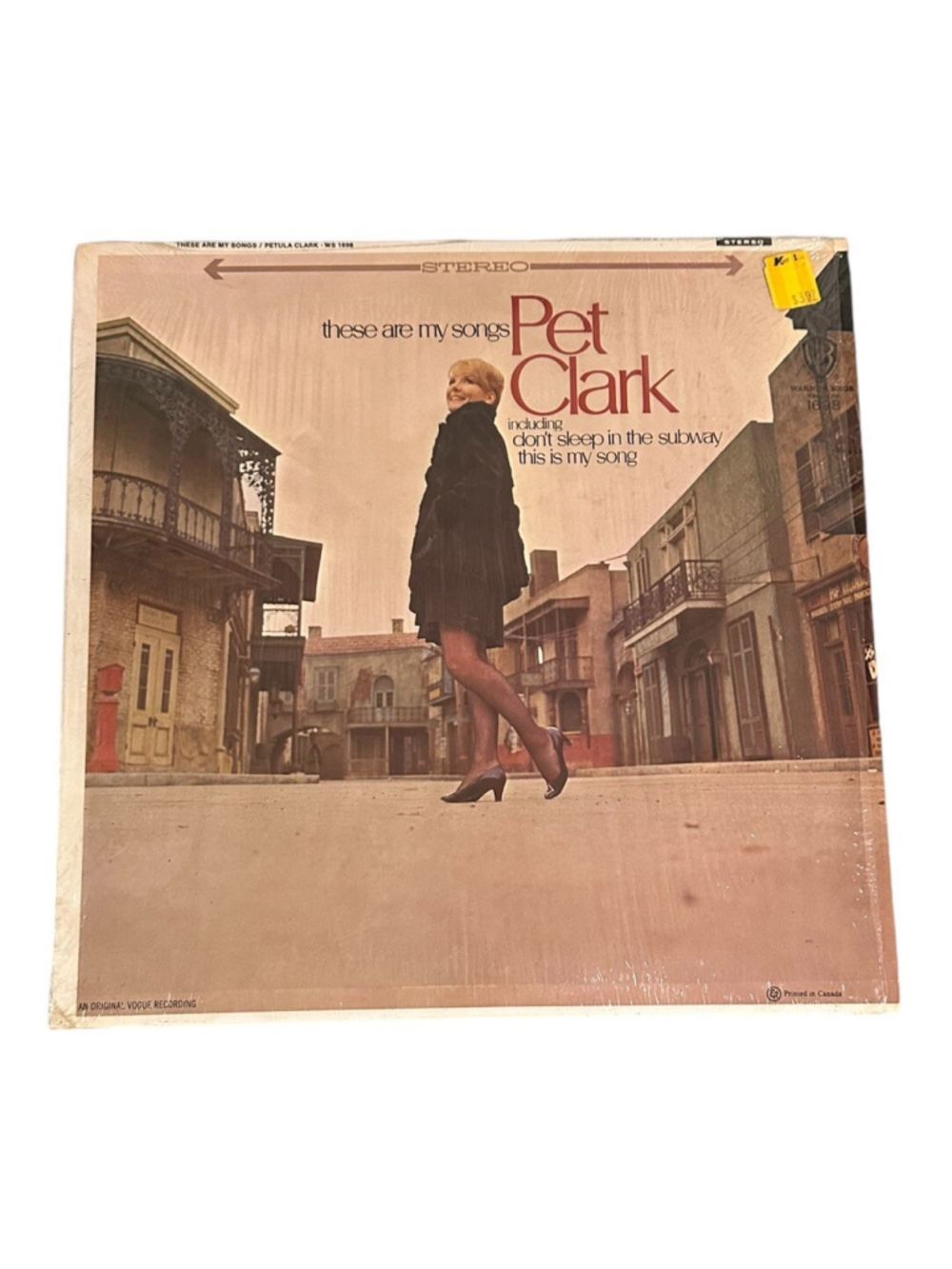 Pet Clark These Are My Songs Vintage 1967 Pop Album 33 LP